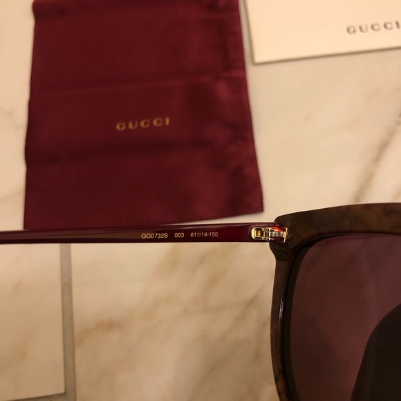 NEW GUCCI FLAT TOP SUNGLASSES - Picture 10 of 14